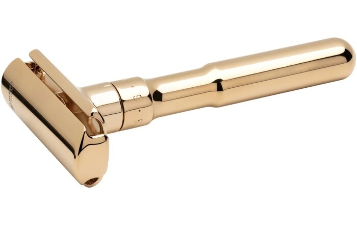 Merkur Rasierhobel 702 Futur - 24k vergoldet