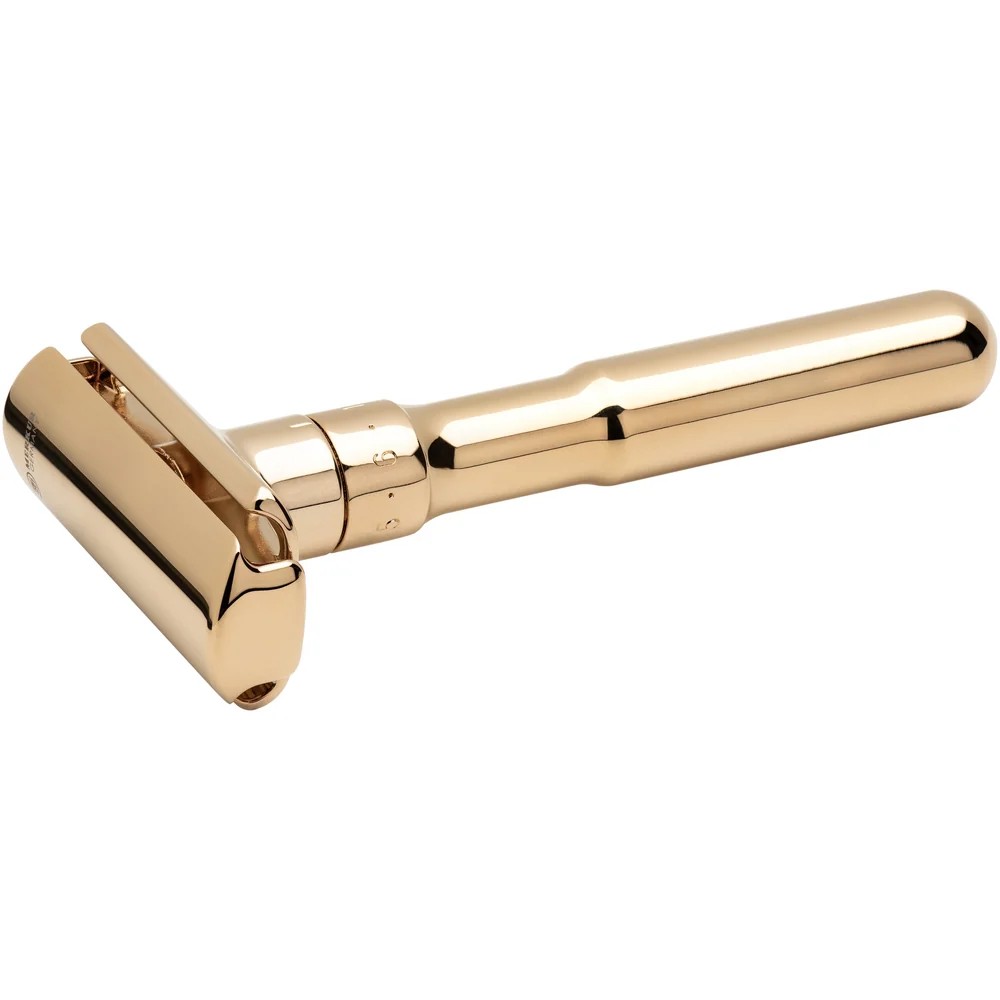 Merkur Rasierhobel 702 Futur - 24k vergoldet