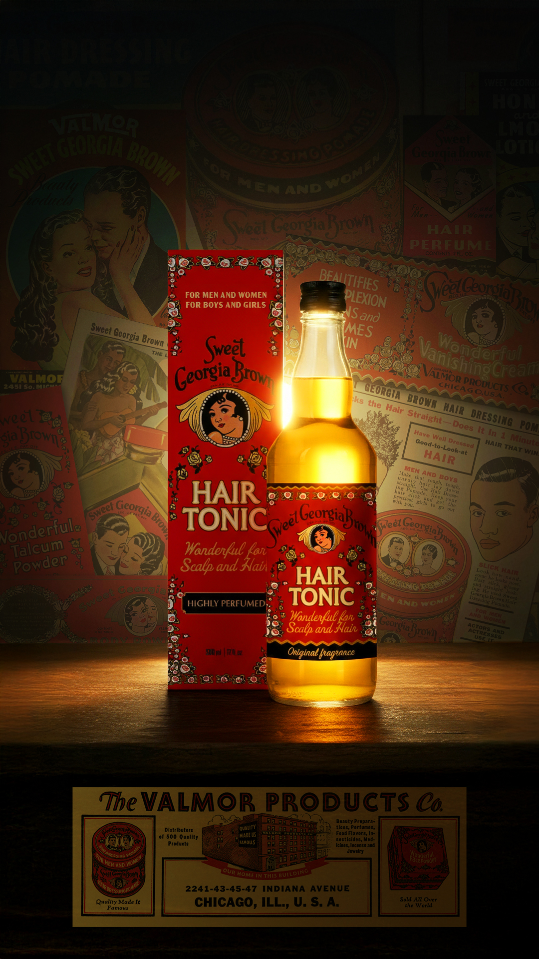 Sweet Georgia Brown Hair tonic