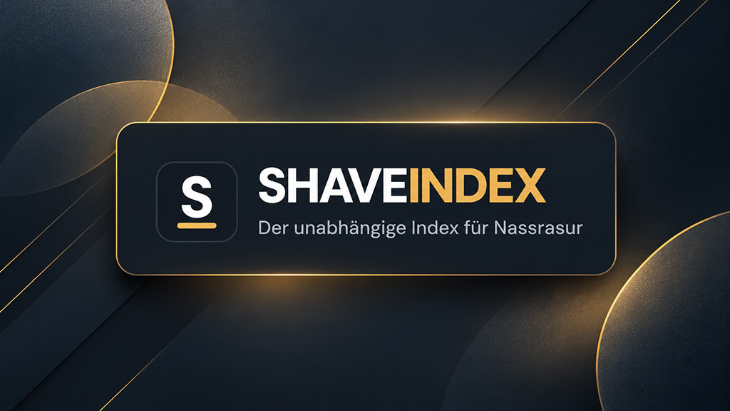 SHAVEINDEX Markenbanner